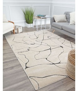 CosmoLiving By Cosmopolitan Chanai RA30780 Tan Area Rug 6 ft. x 9 ft. Rectangle