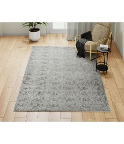 Cadence Chanai CN50A SilverStone Geometric Contemporary Area Rug, 8 ft. X 10 ft.