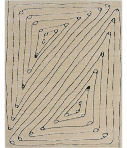 Cadence Chanai CN70B Classic Tan Geometric Contemporary Area Rug, 8 ft. X 10 ft.