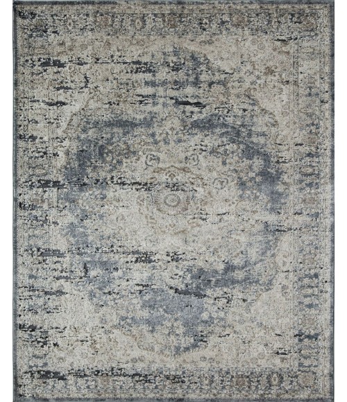 Rugs America Castle RA26377 Blue Area Rug 2 ft. 3 in. x 8 ft. Runner