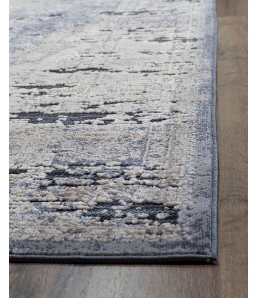 Rugs America Castle RA26377 Blue Area Rug 2 ft. 3 in. x 8 ft. Runner
