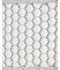 Rugs America Cream RA32363 White Area Rug 2 ft. x 3 ft. Rectangle
