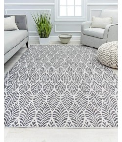 Mason Brooks Cressida CA15A Fusion Gray Geometric Contemporary Gray Area Rug, 8 ft. 0 in. X 10 ft. 0 in.