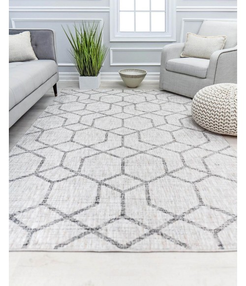 Mason Brooks Cressida RA31560 Gray Area Rug 8 ft. x 10 ft. Rectangle