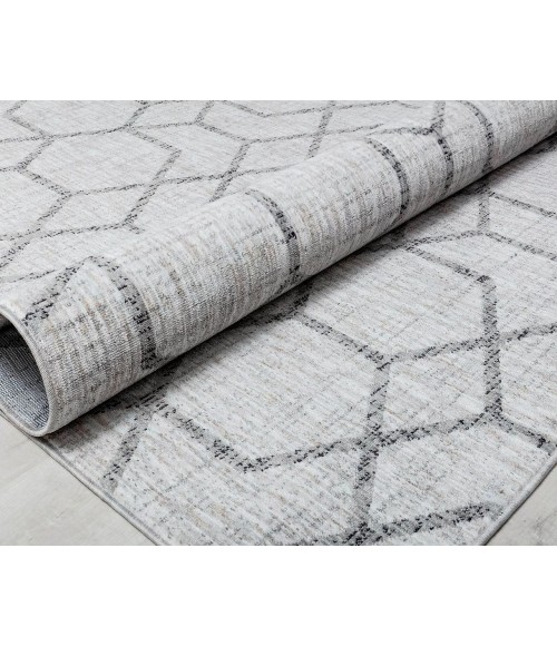 Mason Brooks Cressida RA31560 Gray Area Rug 8 ft. x 10 ft. Rectangle
