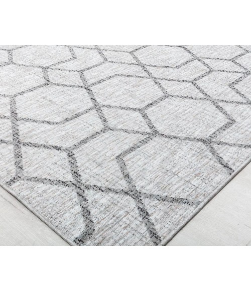 Mason Brooks Cressida RA31560 Gray Area Rug 8 ft. x 10 ft. Rectangle