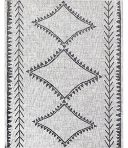 Mason Brooks Cressida CA45A Angelica Gray Moroccan Tribal Gray Area Rug, 8 ft. 0 in. X 10 ft. 0 in.