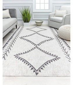 Mason Brooks Cressida CA45A Angelica Gray Moroccan Tribal Gray Area Rug, 8 ft. 0 in. X 10 ft. 0 in.