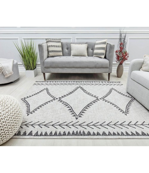 Mason Brooks Cressida RA31576 Gray Area Rug 8 ft. x 10 ft. Rectangle