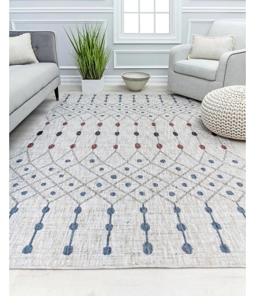 Mason Brooks Cressida RA31597 Ivory Area Rug 2 ft. 6 in. x 4 ft. Rectangle