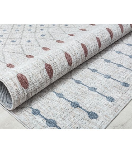 Mason Brooks Cressida RA31597 Ivory Area Rug 2 ft. 6 in. x 4 ft. Rectangle