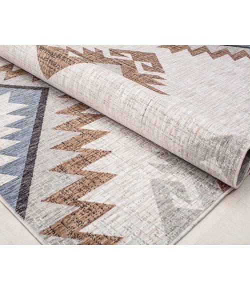 Mason Brooks Cressida RA31603 Ivory Area Rug 5 ft. 3 in. x 7 ft. Rectangle