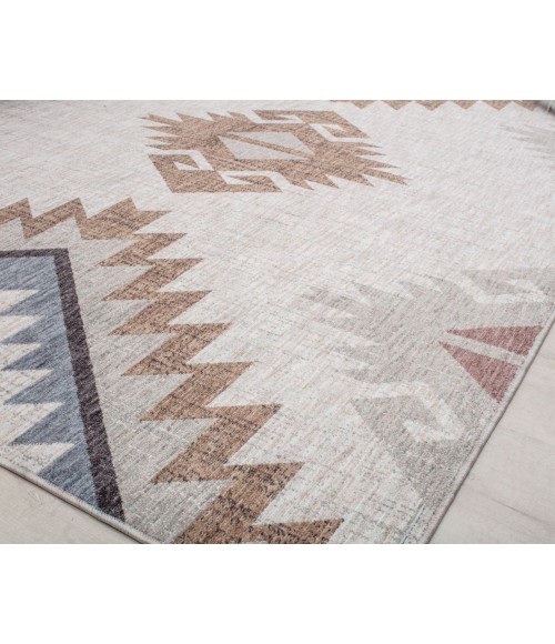 Mason Brooks Cressida RA31603 Ivory Area Rug 5 ft. 3 in. x 7 ft. Rectangle