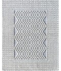 Rugs America Bohemian RA32022 White Area Rug 5 ft. x 7 ft. Rectangle