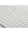Rugs America Bohemian RA32022 White Area Rug 5 ft. x 7 ft. Rectangle