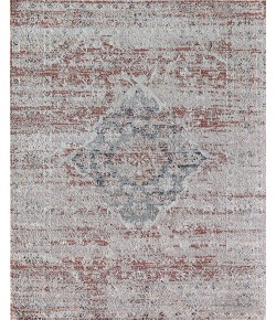 Rugs America Cora CL15B Rustique Transitional Vintage Rust Area Rug, 8 ft. 0 in. X 10 ft. 0 in.
