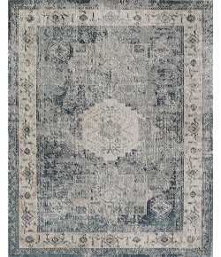 Rugs America Cora CL25A French Toile Transitional Vintage Navy Area Rug, 5 ft. 3 in. X 7 ft. 0 in.