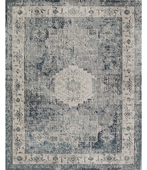 Rugs America Cora RA31111 Navy Rugs America Cora RA31111 Navy Area Rug 5 ft. 3 in. x 7 ft. Rectangle