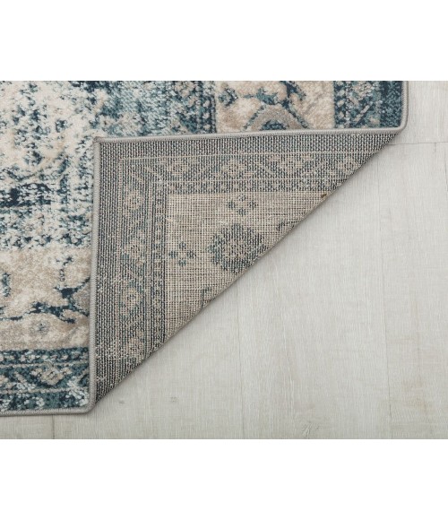 Rugs America Cora RA31111 Navy Rugs America Cora RA31111 Navy Area Rug 5 ft. 3 in. x 7 ft. Rectangle