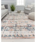 Rugs America Cora RA31115 Rust Area Rug 5 ft. 3 in. x 7 ft. Rectangle