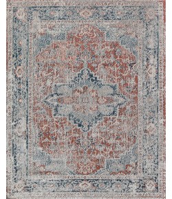 Rugs America Cora CL40C Firenze Transitional Vintage Rust Area Rug, 8 ft. 0 in. X 10 ft. 0 in.