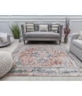 Rugs America Cora RA31131 Rust Area Rug 5 ft. 3 in. x 7 ft. Rectangle