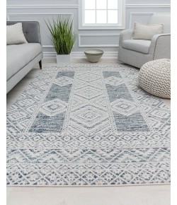 Rugs America Cora CL45A Rhine River Transitional Vintage Navy Area Rug, 5 ft. 3 in. X 7 ft. 0 in.