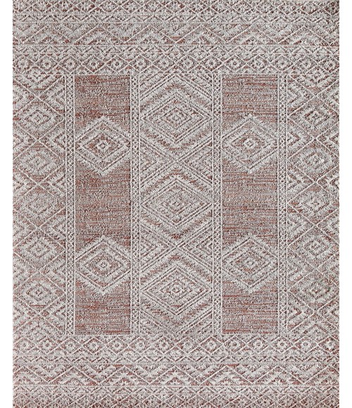 Rugs America Cora RA31138 Rust Area Rug 2 ft. 6 in. x 8 ft. Runner
