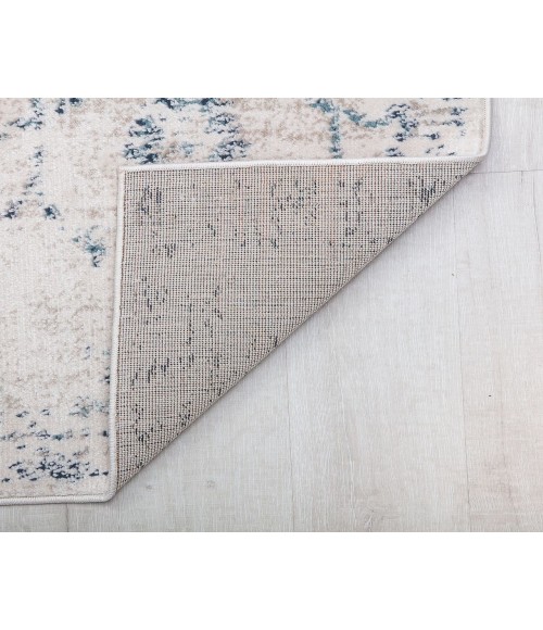 Rugs America Cora RA31148 Ivory Area Rug 8 ft. x 10 ft. Rectangle