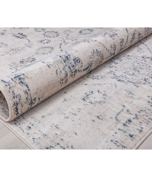 Rugs America Cora RA31148 Ivory Area Rug 8 ft. x 10 ft. Rectangle