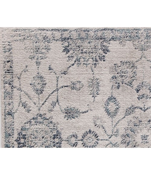 Rugs America Cora RA31148 Ivory Area Rug 8 ft. x 10 ft. Rectangle