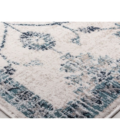 Rugs America Cora RA31148 Ivory Area Rug 8 ft. x 10 ft. Rectangle