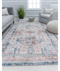 Rugs America Cora RA31088 Rust Area Rug 8 ft. x 10 ft. Rectangle