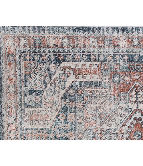Rugs America Cora RA31088 Rust Area Rug 8 ft. x 10 ft. Rectangle