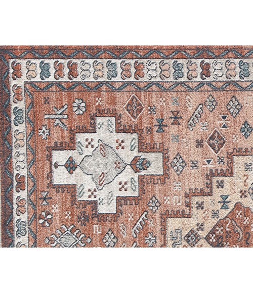 Rugs America Cora RA31157 Rust Area Rug 2 ft. 6 in. x 4 ft. Rectangle