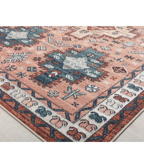Rugs America Cora RA31157 Rust Area Rug 2 ft. 6 in. x 4 ft. Rectangle