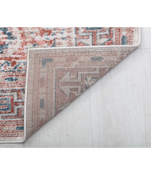 Rugs America Cora RA31161 Rust Area Rug 2 ft. 6 in. x 4 ft. Rectangle