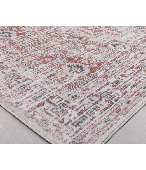 Rugs America Cora RA31161 Rust Area Rug 2 ft. 6 in. x 4 ft. Rectangle