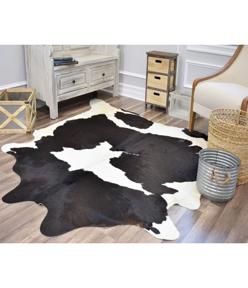 Rugs America Nash RA27899 Black Area Rug 5 ft. x 6 ft. 6 in. Rectangle