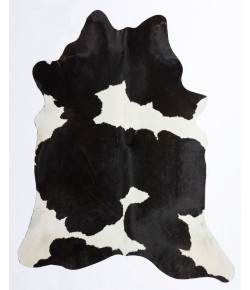 Rugs America Nash HC17 Whitish Black 17 Animal Contemporary Black Area Rug, 6 ft. X 8 ft.