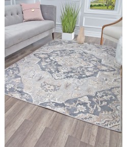 Rugs America Emali EA15A Cobblestone Vintage Farmhouse Light Gray Area Rug, 8 ft. X 10 ft. Rugs America Emali EA15A Cobblestone Vintage Farmhouse Light Gray Area Rug, 8 ft. X 10 ft.