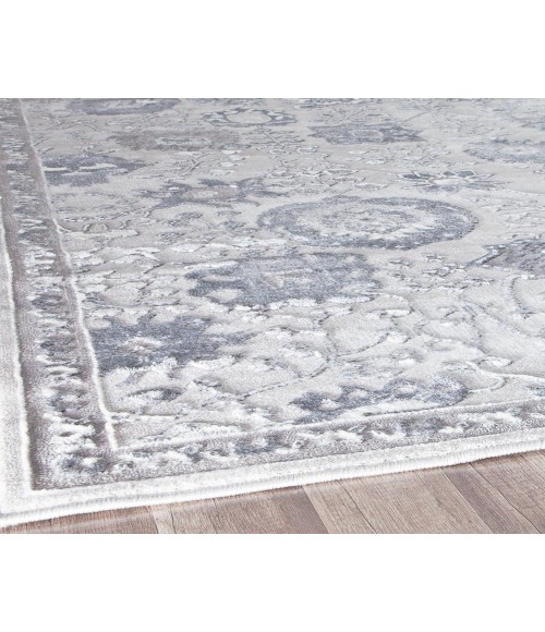Rugs America Emali RA29057 Gray Rugs America Emali RA29057 Gray Area Rug 8 ft. x 10 ft. Rectangle