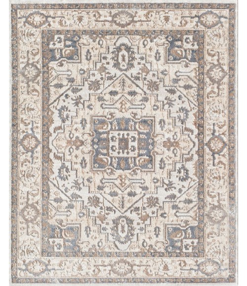 Rugs America Emali RA29062 Beige Area Rug 5 ft. x 7 ft. Rectangle