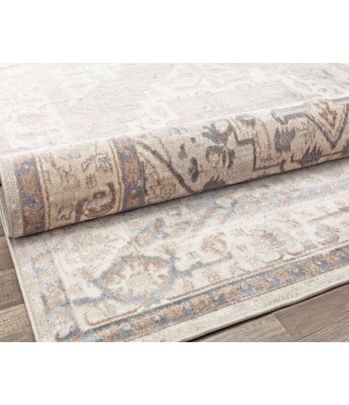 Rugs America Emali RA29062 Beige Area Rug 5 ft. x 7 ft. Rectangle