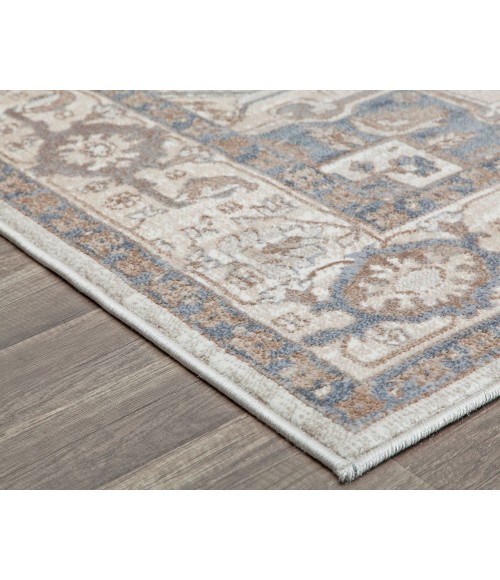 Rugs America Emali RA29062 Beige Area Rug 5 ft. x 7 ft. Rectangle