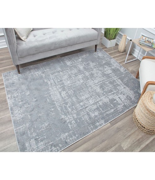 Rugs America Emali RA29075 Blue Rugs America Emali RA29075 Blue Area Rug 8 ft. x 10 ft. Rectangle