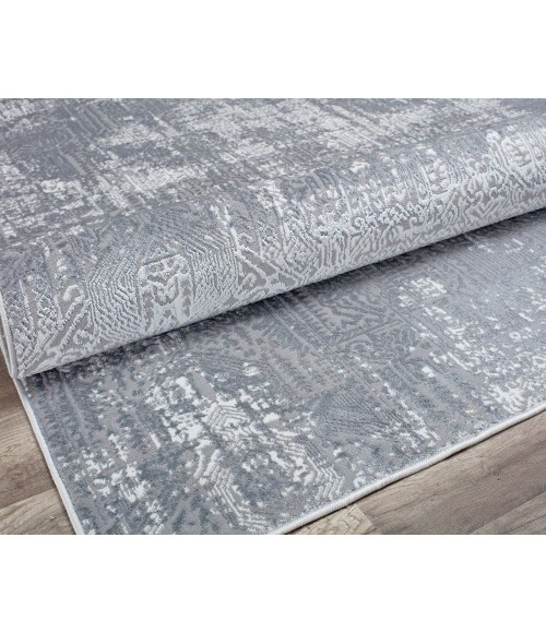 Rugs America Emali RA29075 Blue Rugs America Emali RA29075 Blue Area Rug 8 ft. x 10 ft. Rectangle