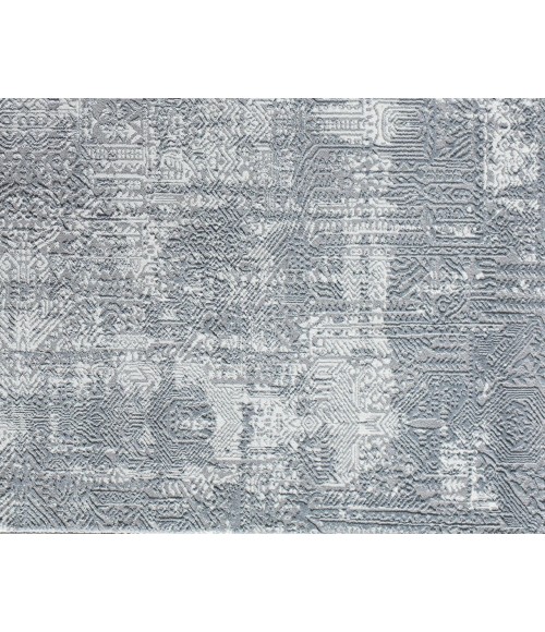 Rugs America Emali RA29075 Blue Rugs America Emali RA29075 Blue Area Rug 8 ft. x 10 ft. Rectangle