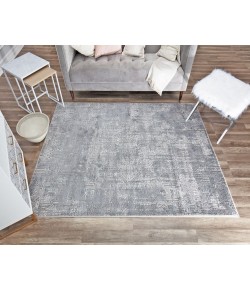Rugs America Emali EA70A Denim Vintage Farmhouse Blue Area Rug, 8 ft. X 10 ft.