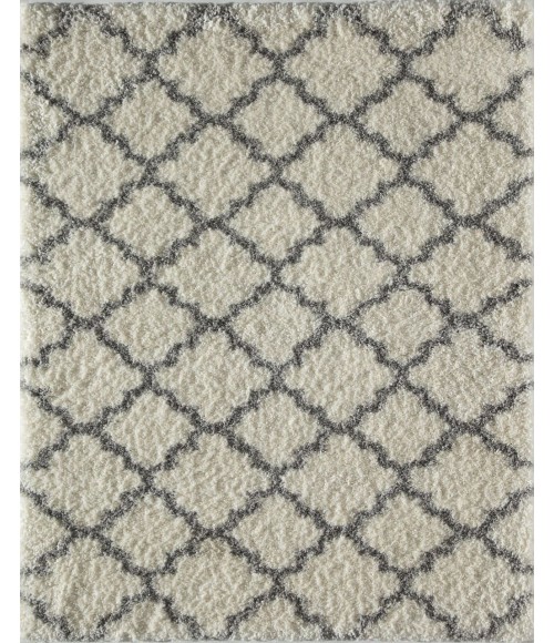 Rugs America Cloud Shag RA26324 Ivory Rugs America Cloud Shag RA26324 Ivory Area Rug 2 ft. x 4 ft. Rectangle